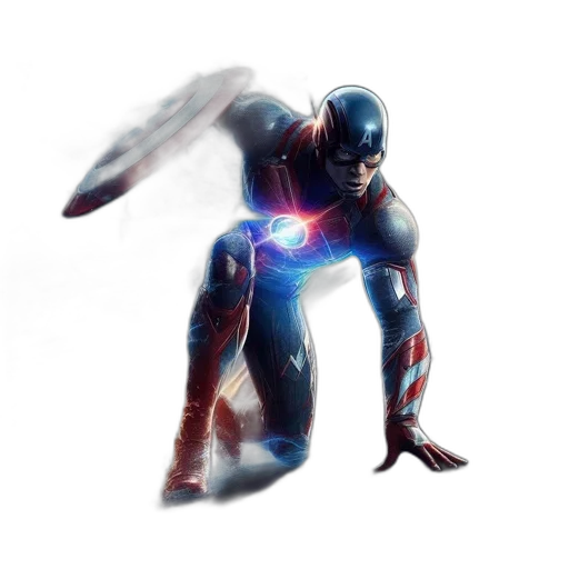 robot, weapon, 3d render, concept art transparent PNG cut-out