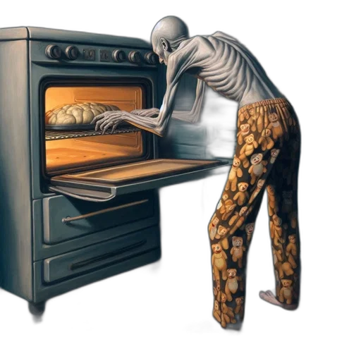 furniture, food, robot, concept art transparent PNG cut-out
