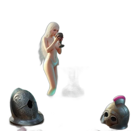 mask, creature, robot, jewelry transparent PNG cut-out