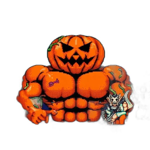 pixel art, concept art, 3d render, fantasy art transparent PNG cut-out