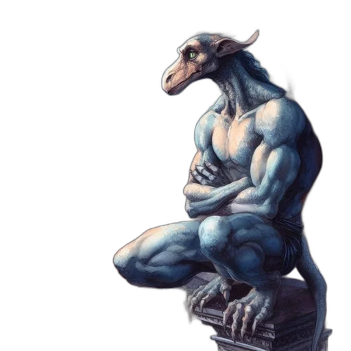dragon, animal, creature, concept art transparent PNG cut-out