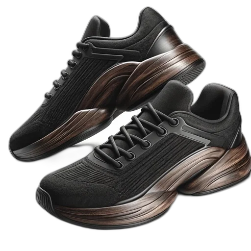 shoes, 3d render, photorealistic, image transparent PNG cut-out