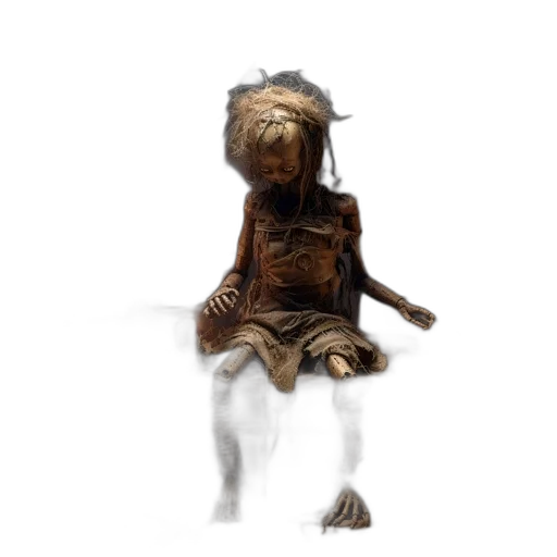 creature, dress, mask, robot transparent PNG cut-out