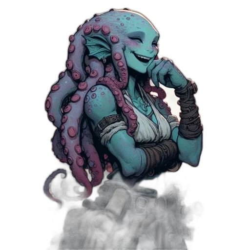 staff, creature, dragon, concept art transparent PNG cut-out