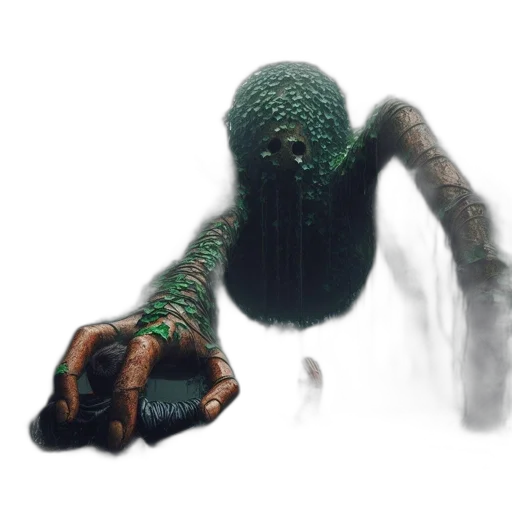 creature, animal, robot, staff transparent PNG cut-out