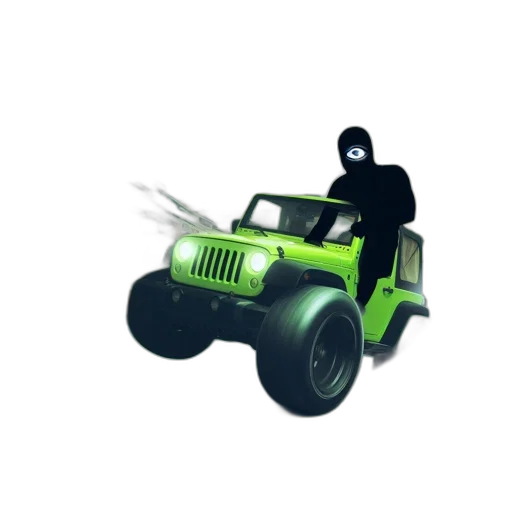 car, weapon, 3d render, concept art transparent PNG cut-out
