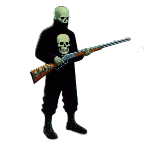 weapon, staff, sword, creature transparent PNG cut-out