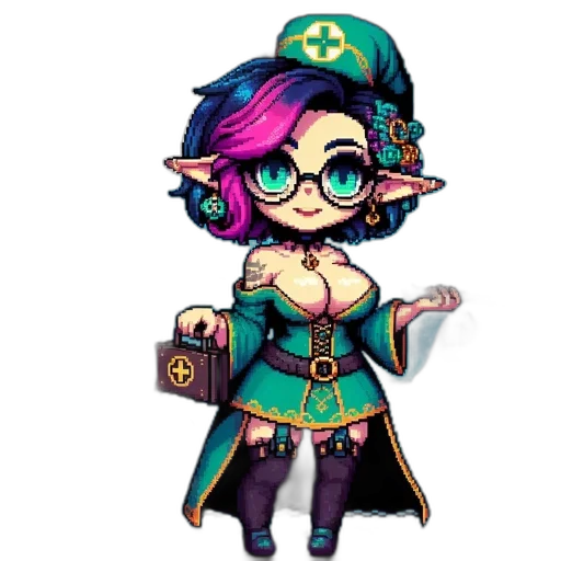 staff, pixel art, fantasy art, concept art transparent PNG cut-out