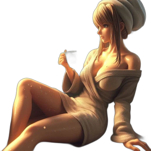 dress, staff, hat, food transparent PNG cut-out