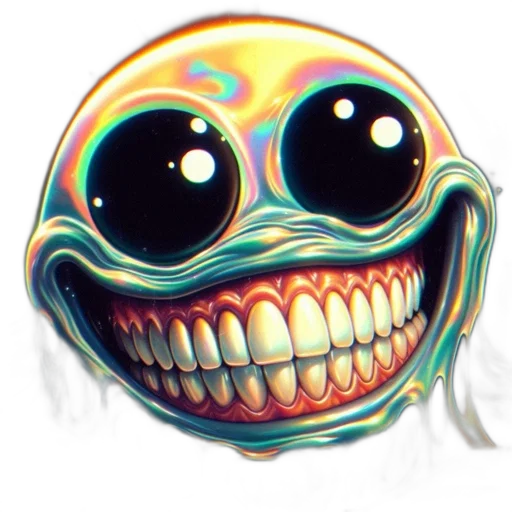 face, mask, creature, staff transparent PNG cut-out