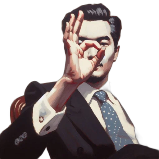 face, staff, concept art, photorealistic transparent PNG cut-out