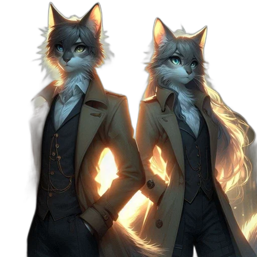 jacket, staff, mask, concept art transparent PNG cut-out