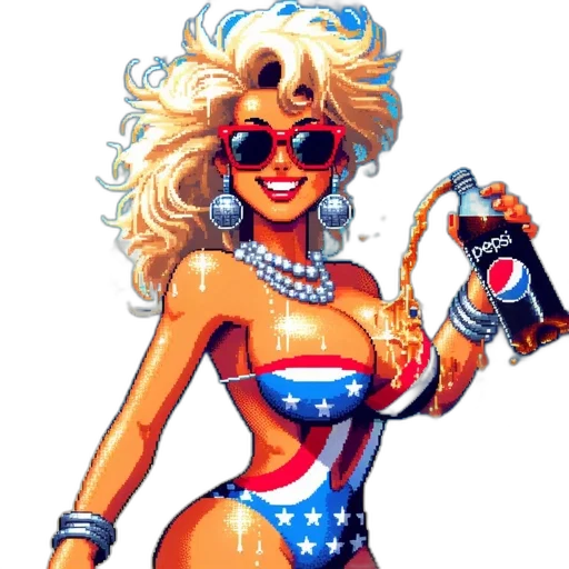 pixel art, comic book art, cartoon, concept art transparent PNG cut-out