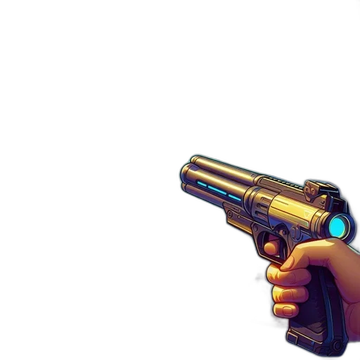 weapon, staff, robot, mask transparent PNG cut-out