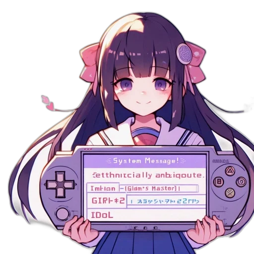 weapon, robot, pixel art, anime transparent PNG cut-out