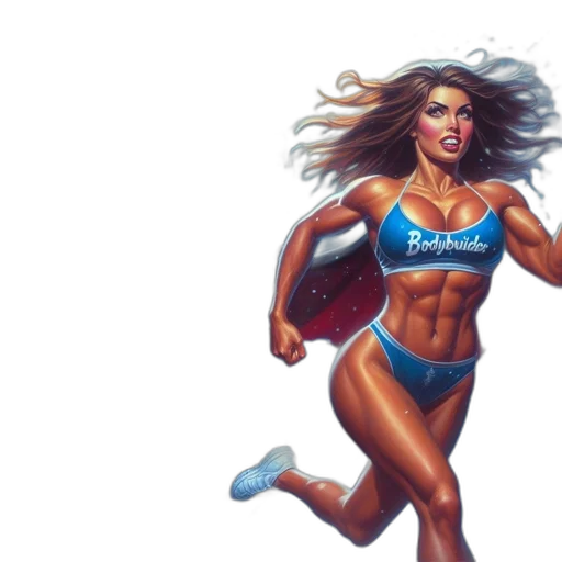 comic book art, concept art, photorealistic, pixel art transparent PNG cut-out
