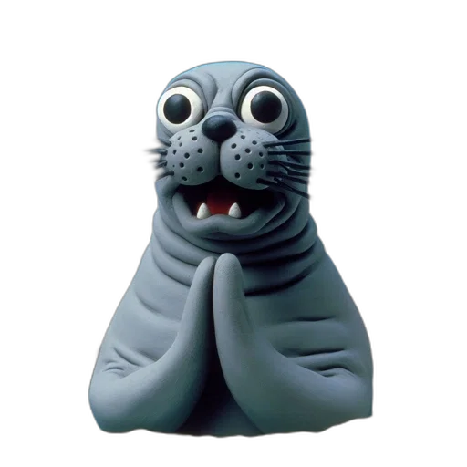 creature, animal, mask, 3d render transparent PNG cut-out