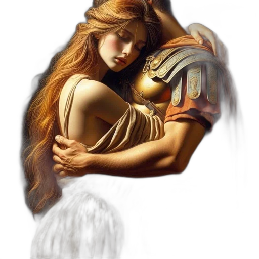 fantasy art, photorealistic, oil painting, concept art transparent PNG cut-out