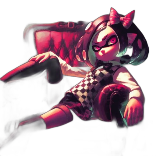 weapon, staff, mask, robot transparent PNG cut-out