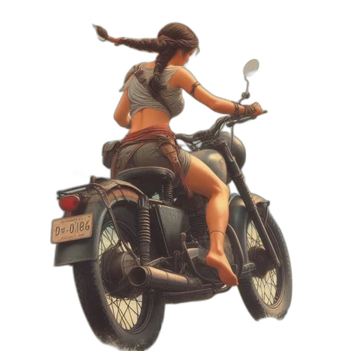 car, weapon, concept art, 3d render transparent PNG cut-out