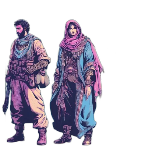 concept art, comic book art, fantasy art, pixel art transparent PNG cut-out