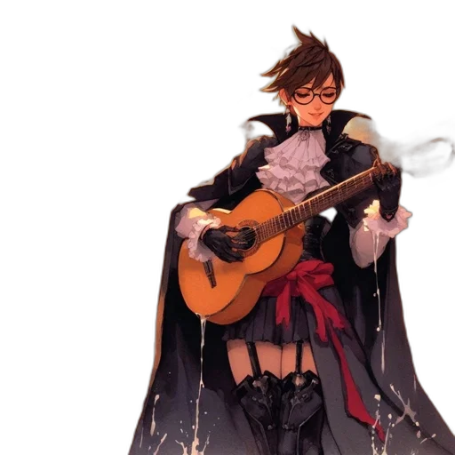 jacket, dress, weapon, concept art transparent PNG cut-out