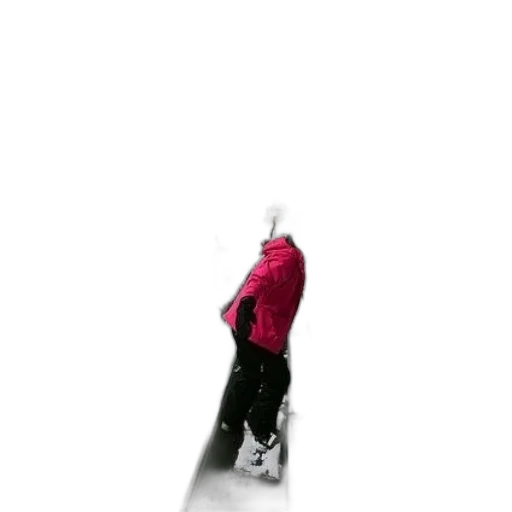 jacket, shoes, staff, robot transparent PNG cut-out