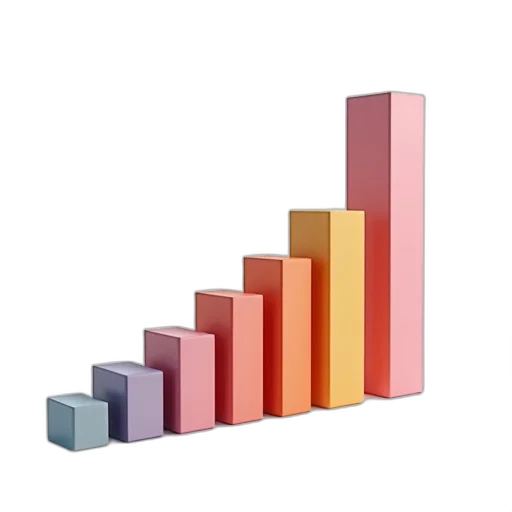 bar, graph, showing, results transparent PNG cut-out