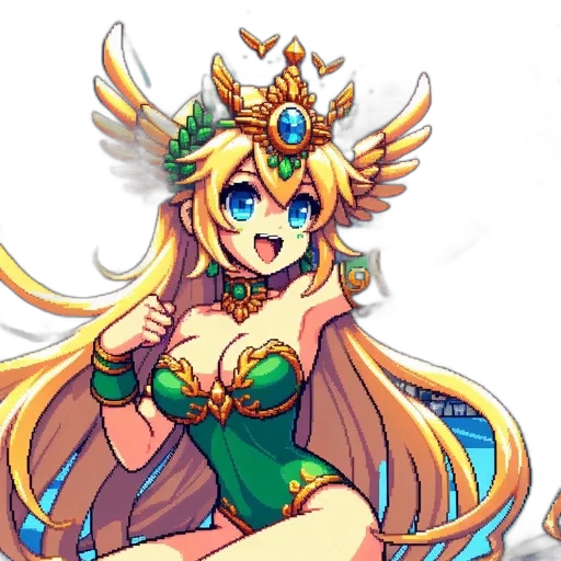 crown, staff, dragon, weapon transparent PNG cut-out