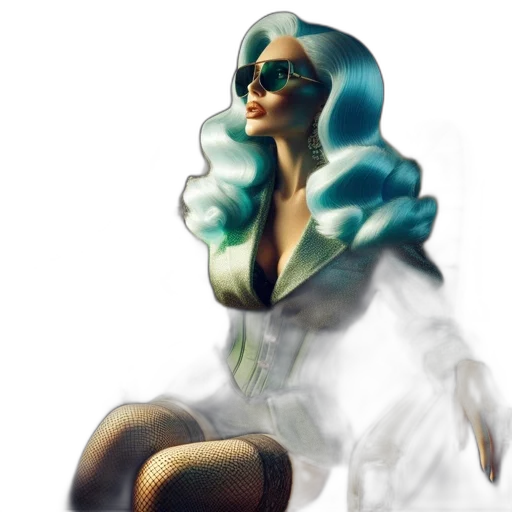 jacket, dress, concept art, comic book art transparent PNG cut-out