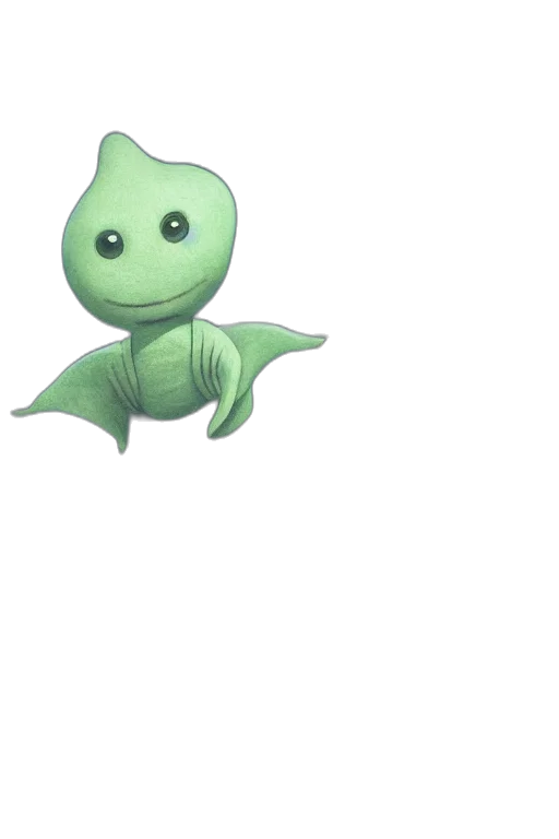 dragon, creature, staff, animal transparent PNG cut-out