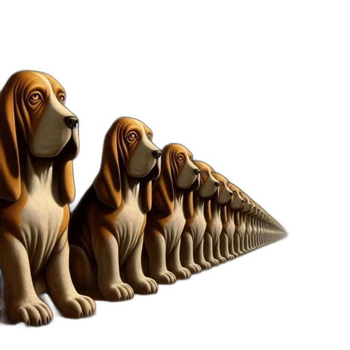 animal, 3d render, concept art, photorealistic transparent PNG cut-out