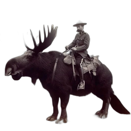 animal, staff, hat, creature transparent PNG cut-out