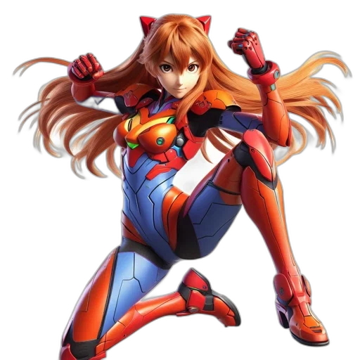 robot, concept art, anime, comic book art transparent PNG cut-out
