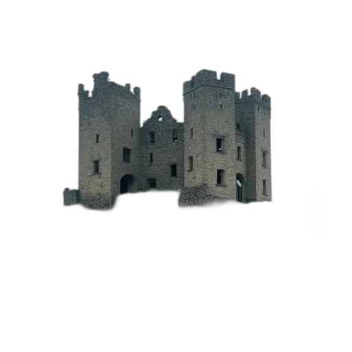 crown, building, dragon, staff transparent PNG cut-out