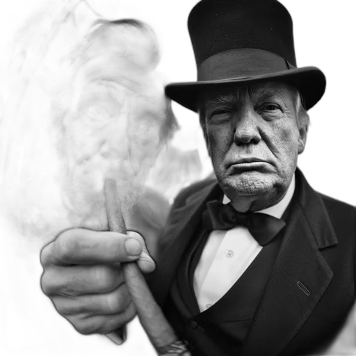 staff, face, hat, photorealistic transparent PNG cut-out