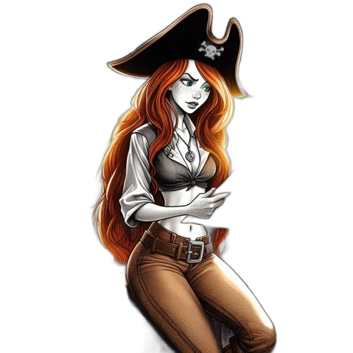 staff, hat, fantasy art, comic book art transparent PNG cut-out