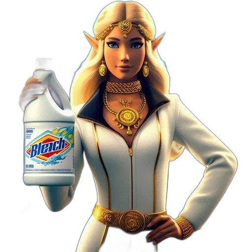 bottle, dress, jacket, crown transparent PNG cut-out