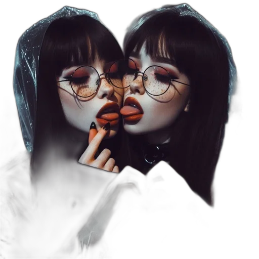 mask, face, creature, photorealistic transparent PNG cut-out