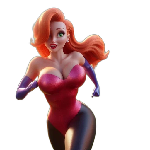 dress, 3d render, concept art, comic book art transparent PNG cut-out