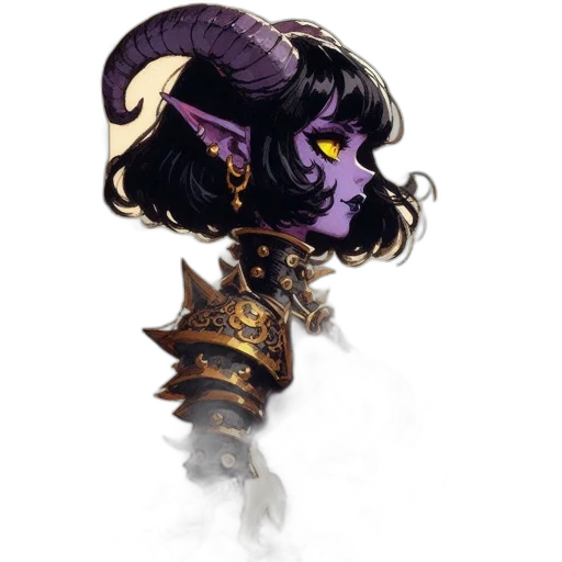 staff, mask, dragon, jewelry transparent PNG cut-out