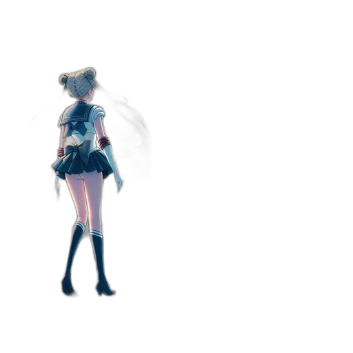 dress, robot, weapon, staff transparent PNG cut-out