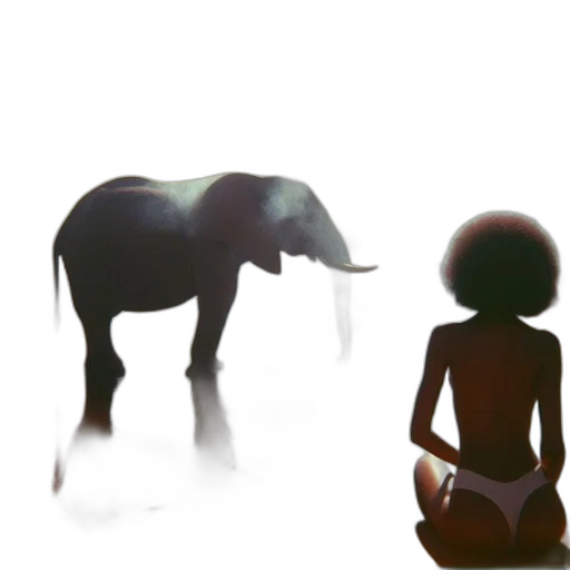 animal, creature, concept art, 3d render transparent PNG cut-out