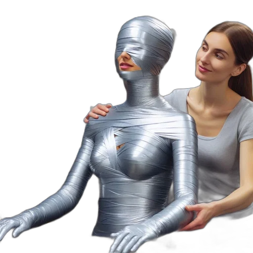 robot, jewelry, 3d render, concept art transparent PNG cut-out