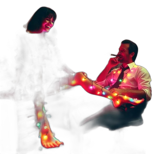 shoes, concept art, vaporwave, 3d render transparent PNG cut-out