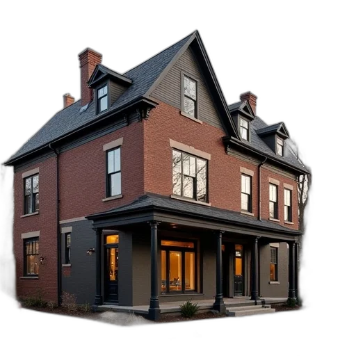 building, furniture, 3d render, photorealistic transparent PNG cut-out