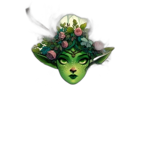 mask, crown, face, staff transparent PNG cut-out