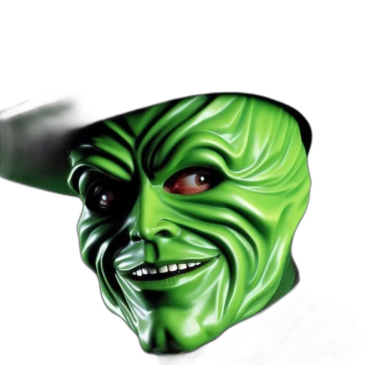 mask, face, staff, creature transparent PNG cut-out