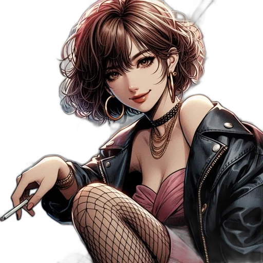 jewelry, comic book art, concept art, cyberpunk transparent PNG cut-out