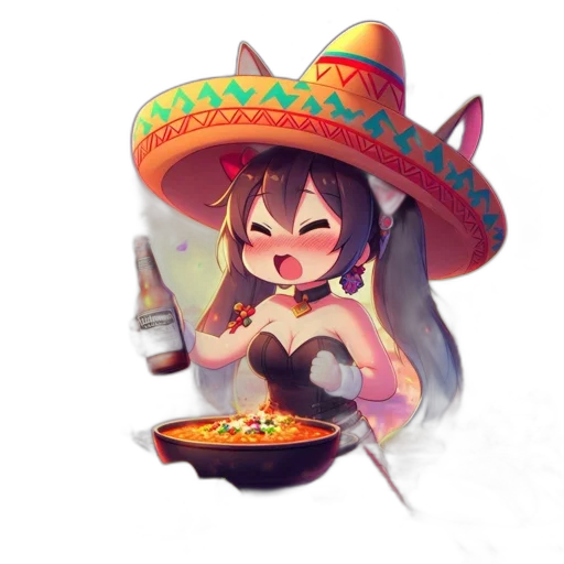 food, hat, weapon, robot transparent PNG cut-out